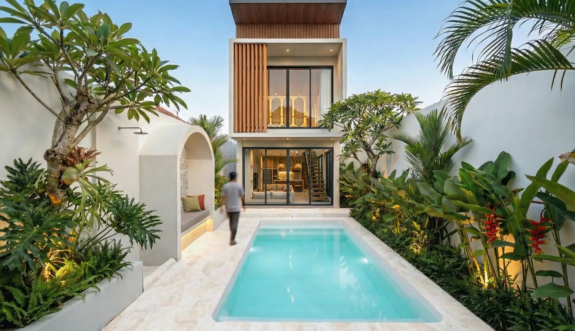 Villa Yume private pool and terrace